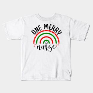 one merry nurse Kids T-Shirt